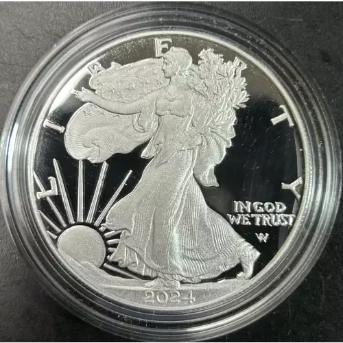 2023-W Proof Silver Eagle w OGP - Box & COA [DUPLICATE for #505287] (2)
