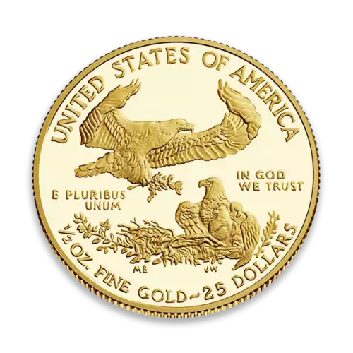 Any Year - 1/2oz Gold Eagle  Proof - with Original Govt Packaging (2)