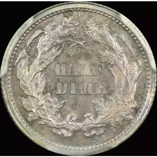 Half Dimes---Liberty Seated 1837-1873-Silver- 0.5 Dime (2)