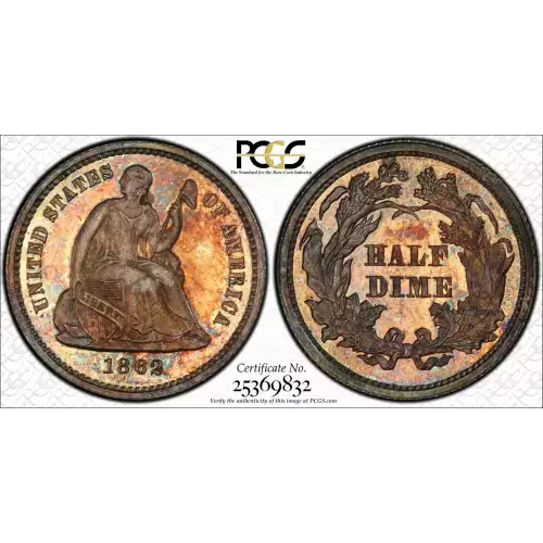 Half Dimes---Liberty Seated 1837-1873-Silver- 0.5 Dime (4)