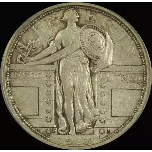 Quarter Dollars---Standing Liberty