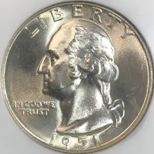 Quarter Dollars-Washington-Silver Coinage