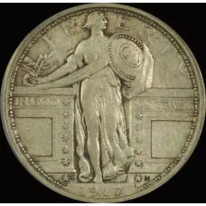 Quarter Dollars---Standing Liberty