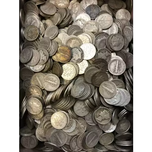 US 90% Silver Dimes